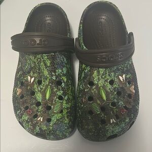 CROCS Kids Clogs with Insect Accents